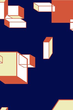 几何印花华亿平台图片