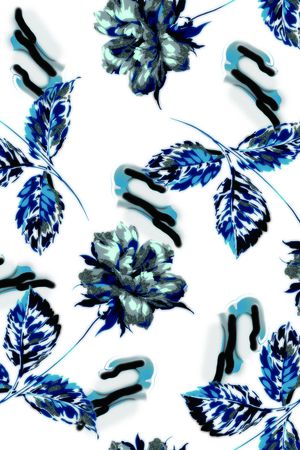 抽象印花华亿平台图片