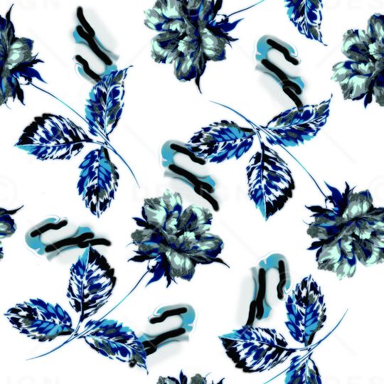 抽象印花华亿平台图片