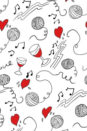 清新简单印花华亿平台图片