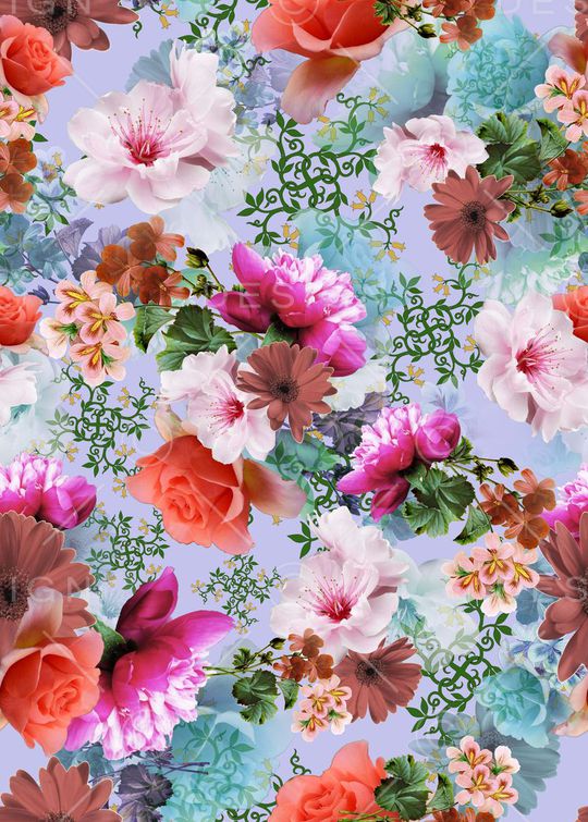 抽象印花华亿平台图片