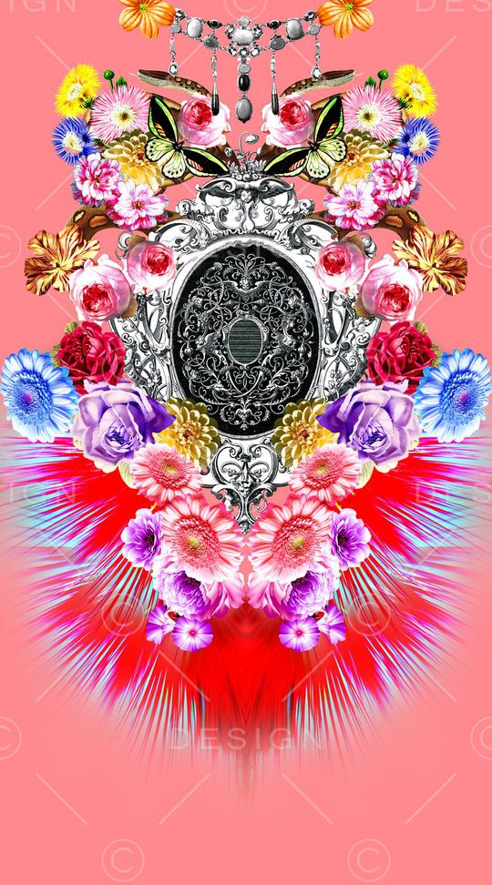 时尚印花华亿平台图片