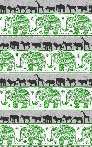 420967-清爽小动物条纹男装女装通用华亿平台