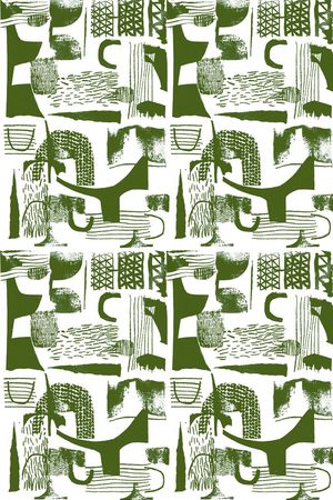 手绘印花华亿平台图片