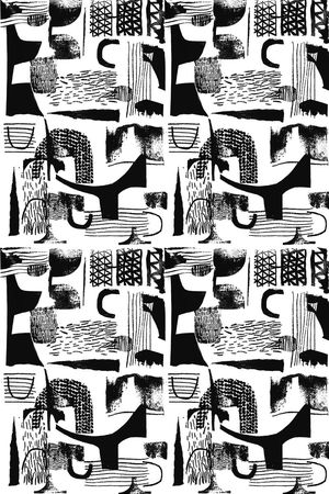 手绘印花华亿平台图片