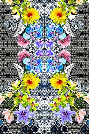 时尚印花华亿平台图片