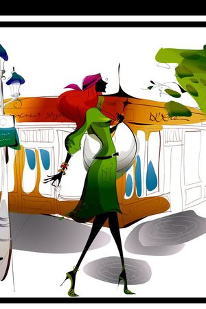 美女印花华亿平台图片