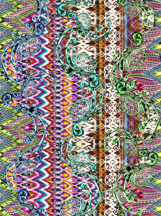 民族风印花华亿平台图片