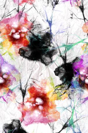 抽象印花华亿平台图片