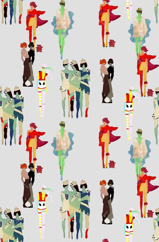 插画印花华亿平台图片