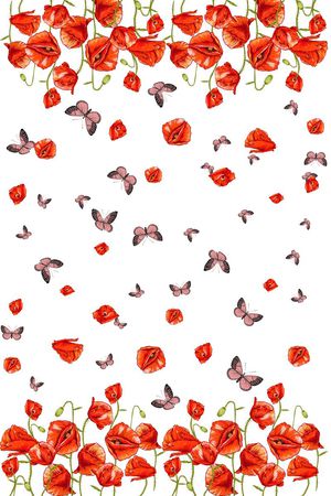 手绘印花华亿平台图片