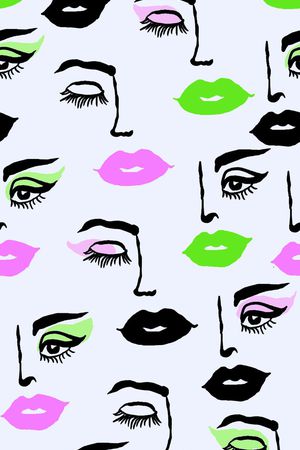 人物印花华亿平台图片