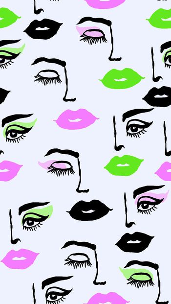 421142-人物  性感唇    有PSD分色