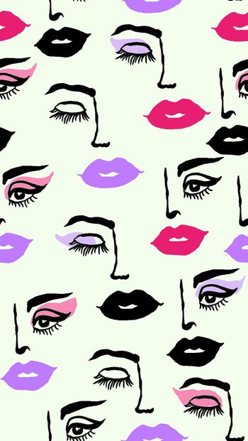 421143-人物  性感唇    有PSD分色