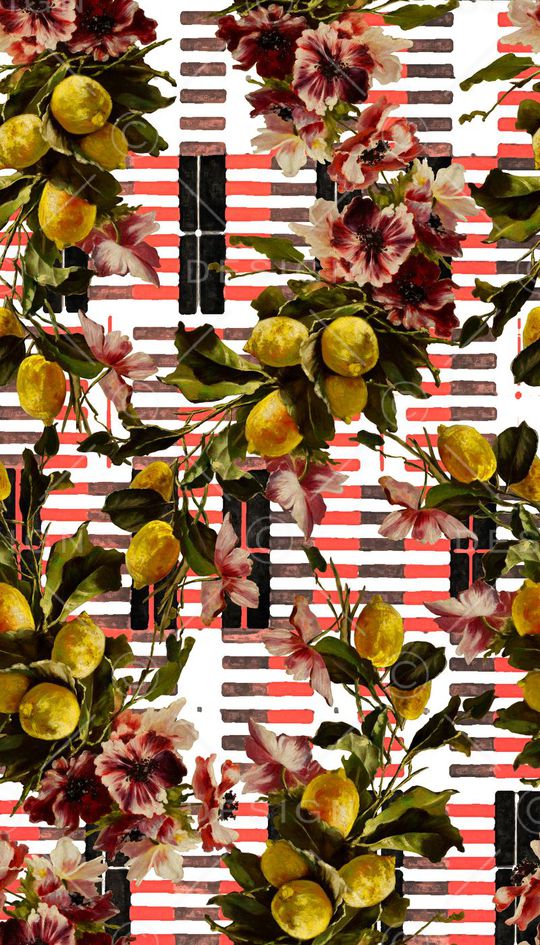 油画风印花华亿平台图片