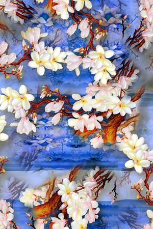 抽象印花华亿平台图片