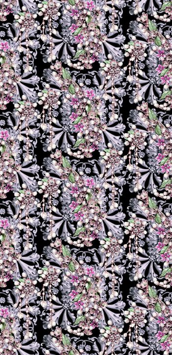 421374-方格个性珠宝风