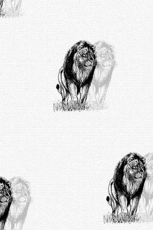 狮子印花华亿平台图片