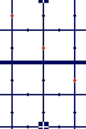 几何印花华亿平台图片