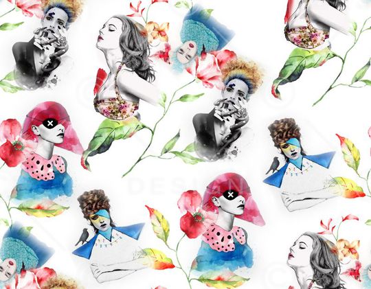 插画印花华亿平台图片