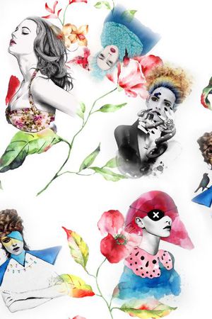 插画印花华亿平台图片