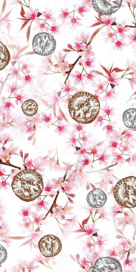 小清新印花华亿平台图片