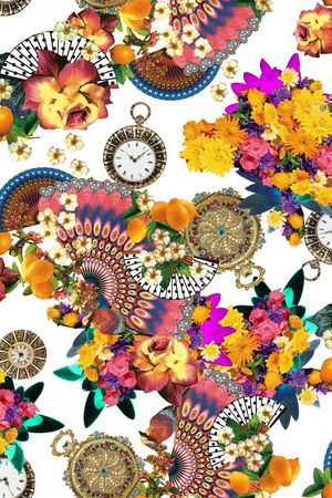 油画手绘印花华亿平台图片