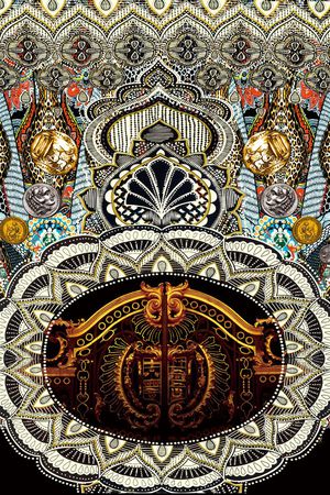 欧美大牌印花华亿平台图片