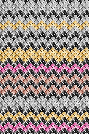 马赛克玻璃 几何 纹样印花华亿平台图片