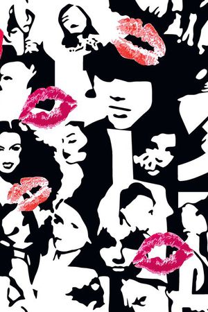 抽象印花华亿平台图片