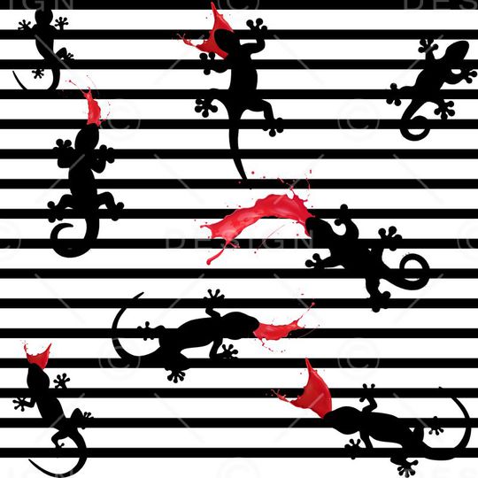 壁虎印花华亿平台图片