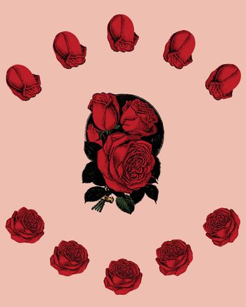 复古印花华亿平台图片