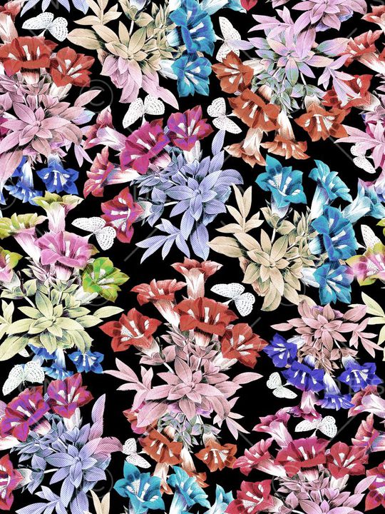 多彩印花华亿平台图片