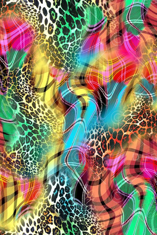 抽象印花华亿平台图片