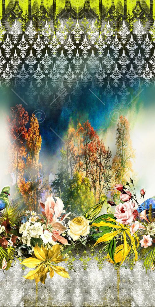 风景印花华亿平台图片