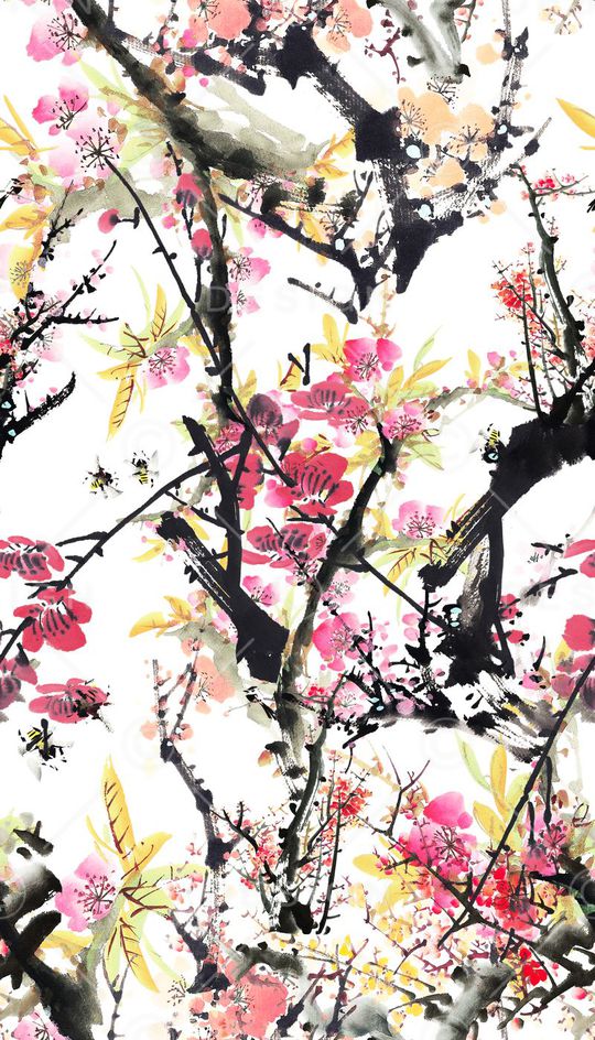 中国风印花华亿平台图片