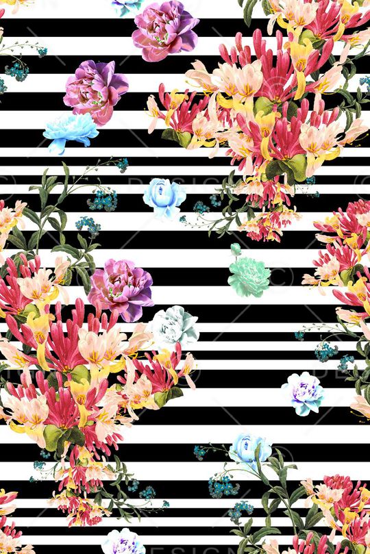 横条印花华亿平台图片