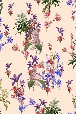 田园风印花华亿平台图片