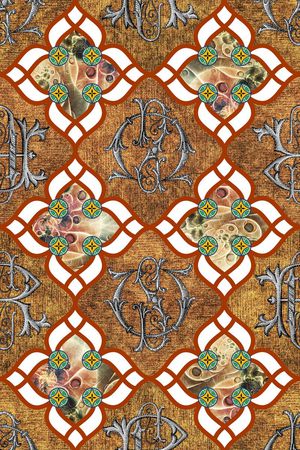 抽象印花华亿平台图片