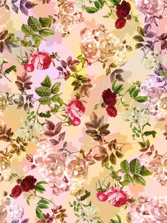 水彩印花华亿平台图片