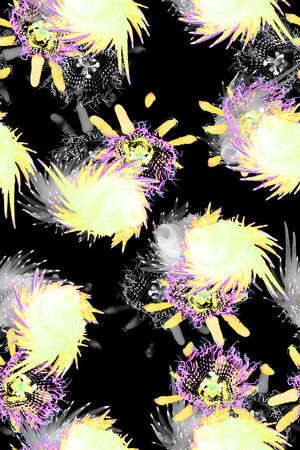 抽象印花华亿平台图片