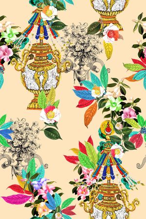 时尚印花华亿平台图片