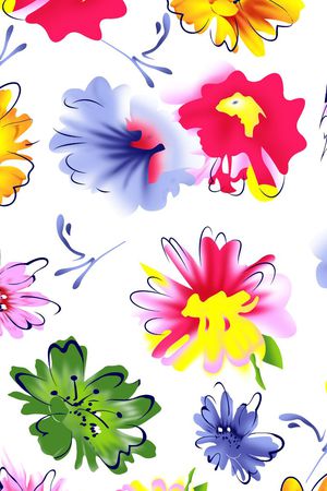 流行时尚印花华亿平台图片