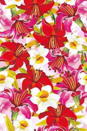 长裙印花华亿平台图片