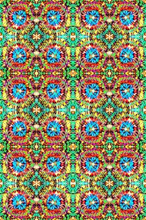 扎染印花华亿平台图片