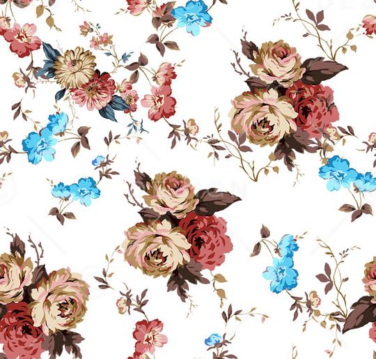 复古印花华亿平台图片