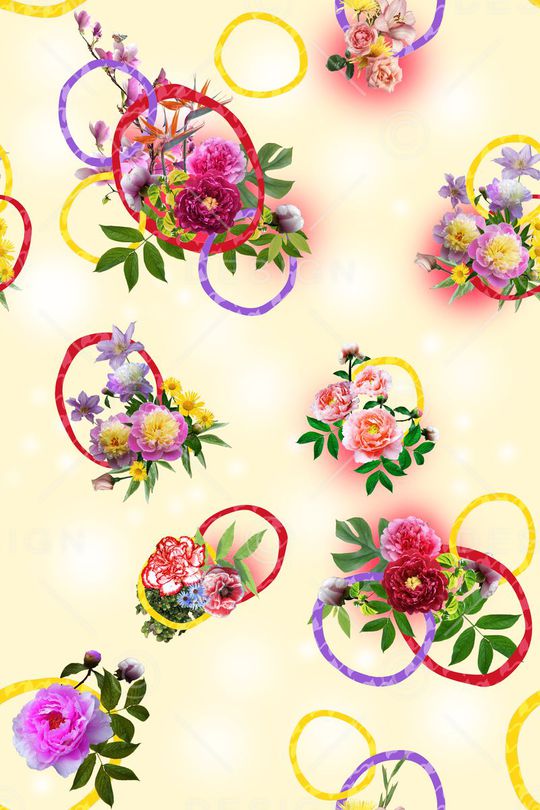 彩带印花华亿平台图片