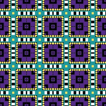 422548-复古几何圆点波点正方形组合电影视剧