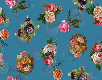 422629-时尚复古花束层次数码印花