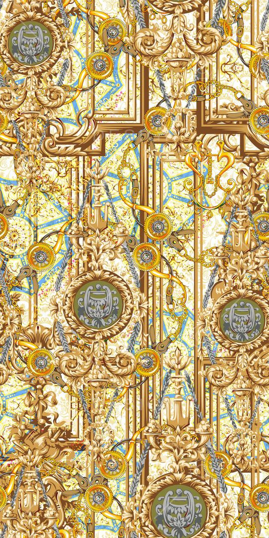 欧式 贵族印花华亿平台图片